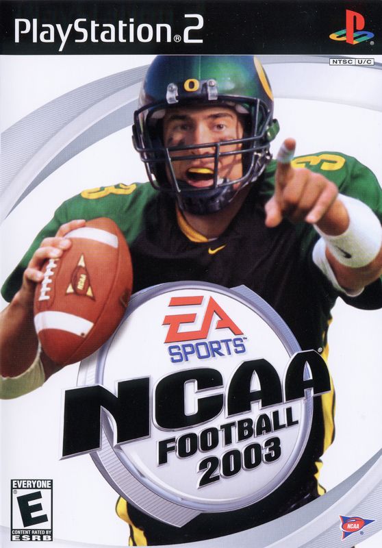 NCAA Football 2003 box art for Playstation 2